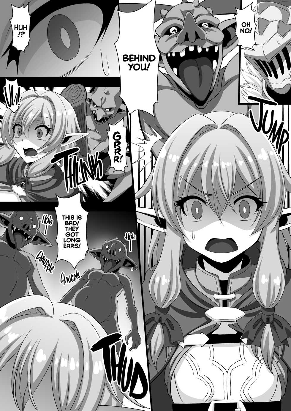 [Kleitos (Ryunosuke)] Goblin's Raper! ~Yousei Yunde x Rinkan & Shokushu~ | Goblin’s Layer! ~She lays with goblins~ (Goblin Slayer!) [English] {2d-market.com} [Decensored] [Digital] - Page 5