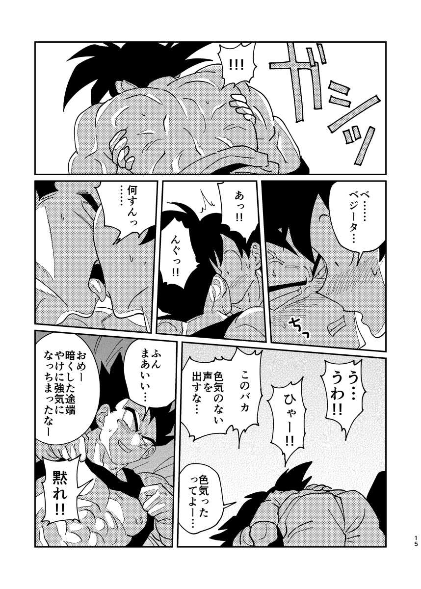 [Mascot Club (Nanako)] Gokuu to Vegeta no Boys Love (Dragon Ball) [Digital] - Page 13