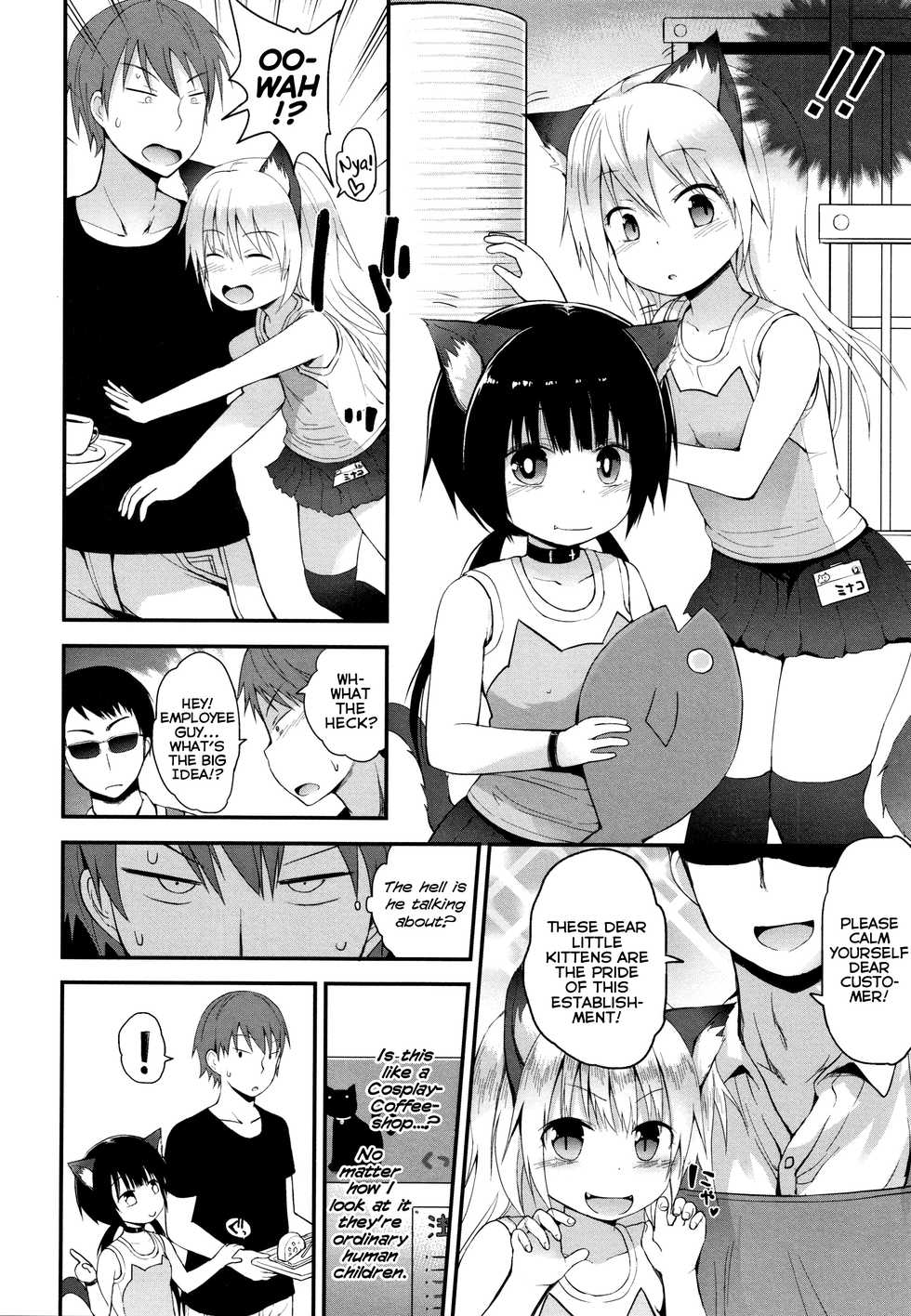 [Fujisaka Lyric] Neko Cafe? de Asobou | Cat Cafe? Playhouse (Chiisana Koukishin) [English] {Mistvern} - Page 2