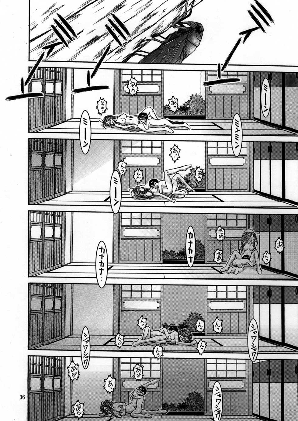 [CIRCLE OUTERWORLD (Chiba Shuusaku)] Midgard <wyrd> (Ah! My Goddess) [Digital] - Page 35