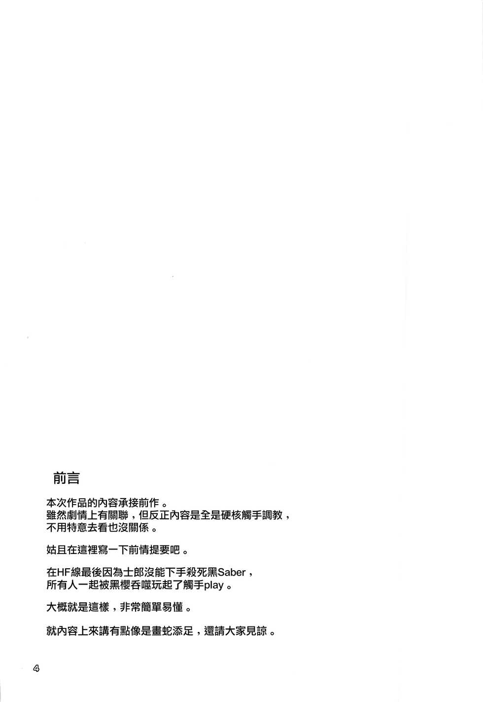 [RUBBISH Selecting Squad (Namonashi)] RE31 (Fate/stay night) [Chinese] [無邪気漢化組] - Page 3