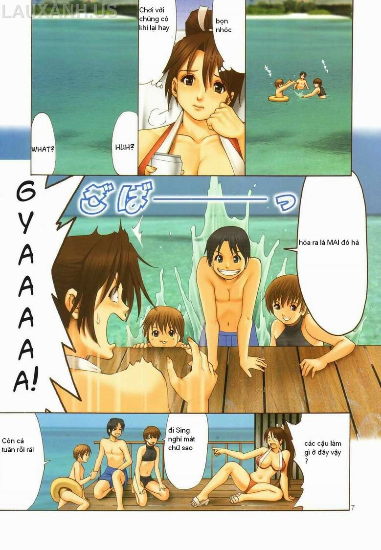 (C66) [Saigado] Yuri & Friends Full Color 7 (King of Fighters) [Vietnamese Tiếng Việt] - Page 5