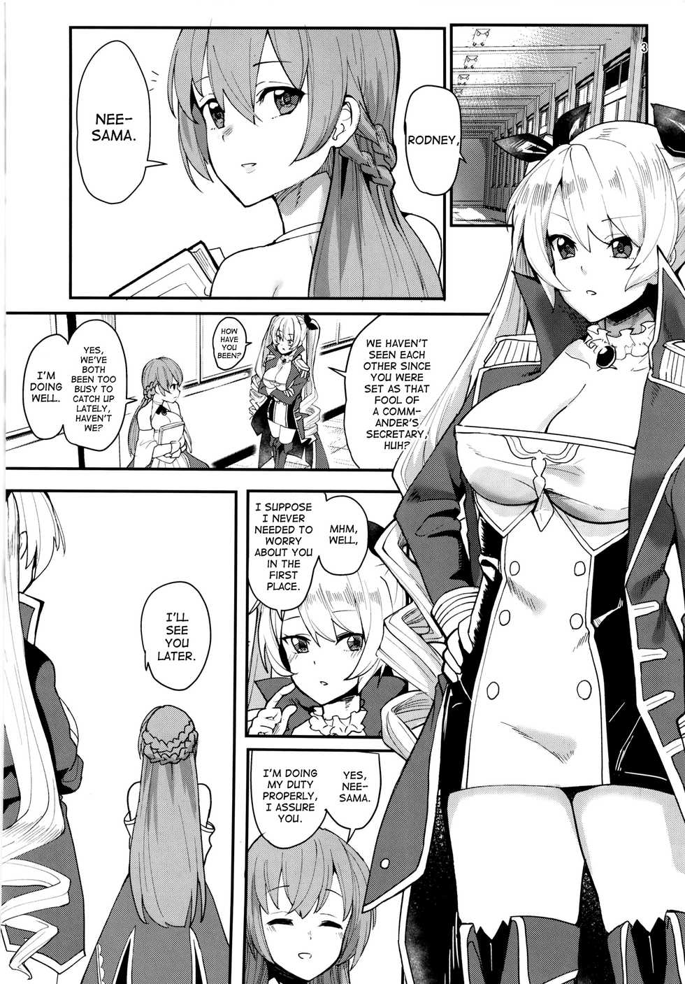 (COMIC1☆13) [Ugokuna pharmacy θ (ababari)] Shimai Kan (Azur Lane) [English] [/alg/TLs] - Page 3