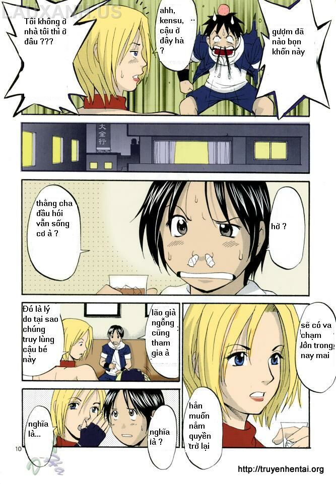(C68) [Saigado] THE YURI & FRIENDS MARY SPECIAL (King of Fighters) [Vietnamese Tiếng Việt] [Colorized] [Incomplete] - Page 9