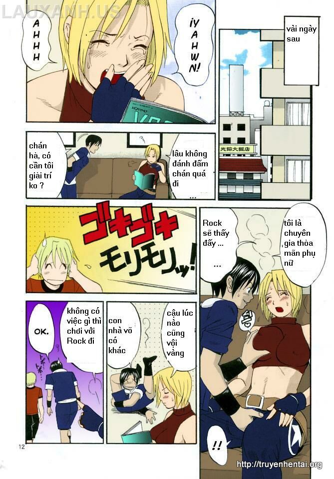 (C68) [Saigado] THE YURI & FRIENDS MARY SPECIAL (King of Fighters) [Vietnamese Tiếng Việt] [Colorized] [Incomplete] - Page 11