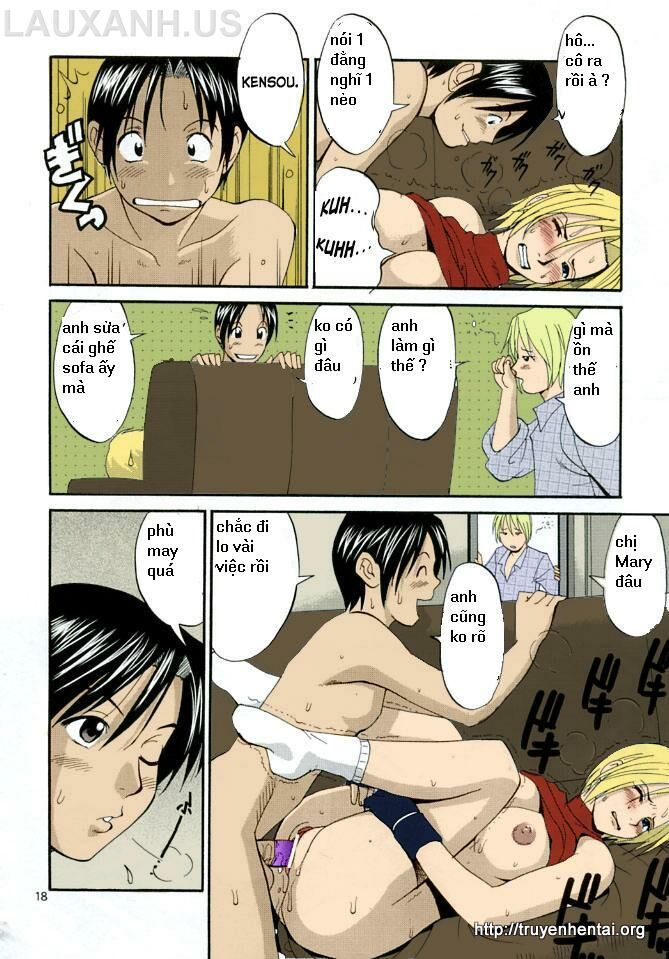 (C68) [Saigado] THE YURI & FRIENDS MARY SPECIAL (King of Fighters) [Vietnamese Tiếng Việt] [Colorized] [Incomplete] - Page 17