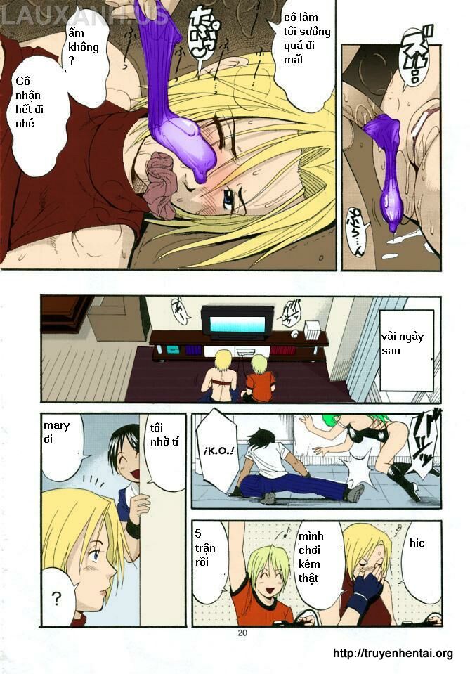 (C68) [Saigado] THE YURI & FRIENDS MARY SPECIAL (King of Fighters) [Vietnamese Tiếng Việt] [Colorized] [Incomplete] - Page 19