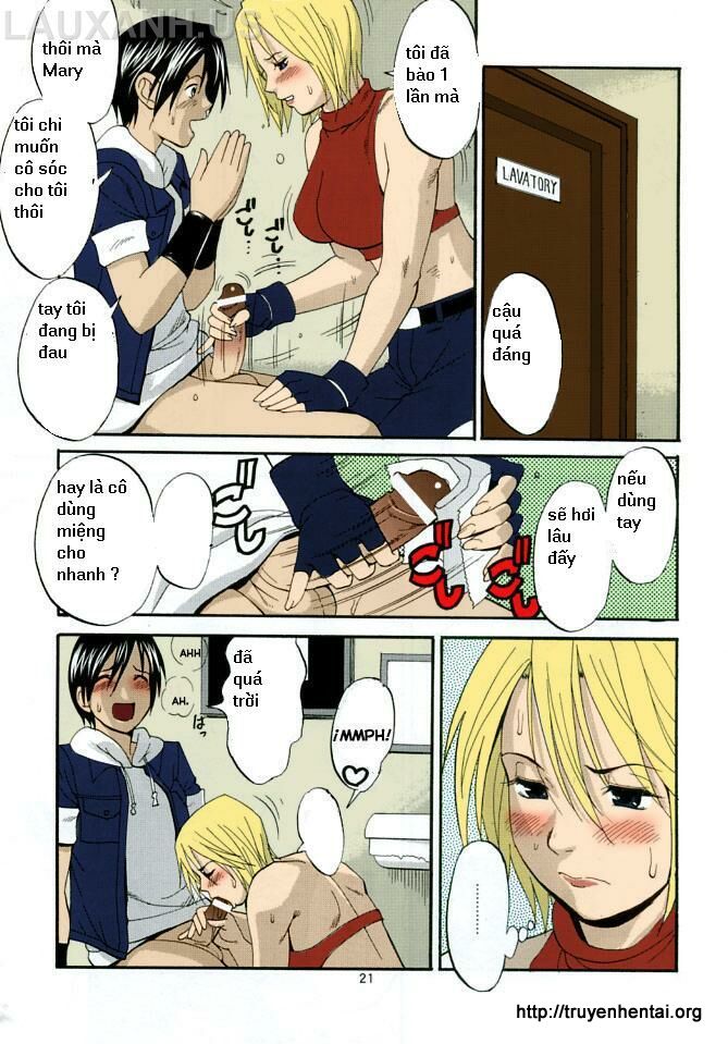 (C68) [Saigado] THE YURI & FRIENDS MARY SPECIAL (King of Fighters) [Vietnamese Tiếng Việt] [Colorized] [Incomplete] - Page 20