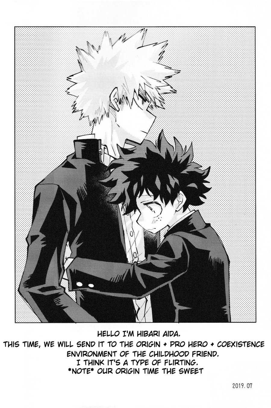 (C96) [MOB.1 (Aida Hibari)] Boku-tachi no Seiheki | Our Memories (Boku no Hero Academia) [English] - Page 2