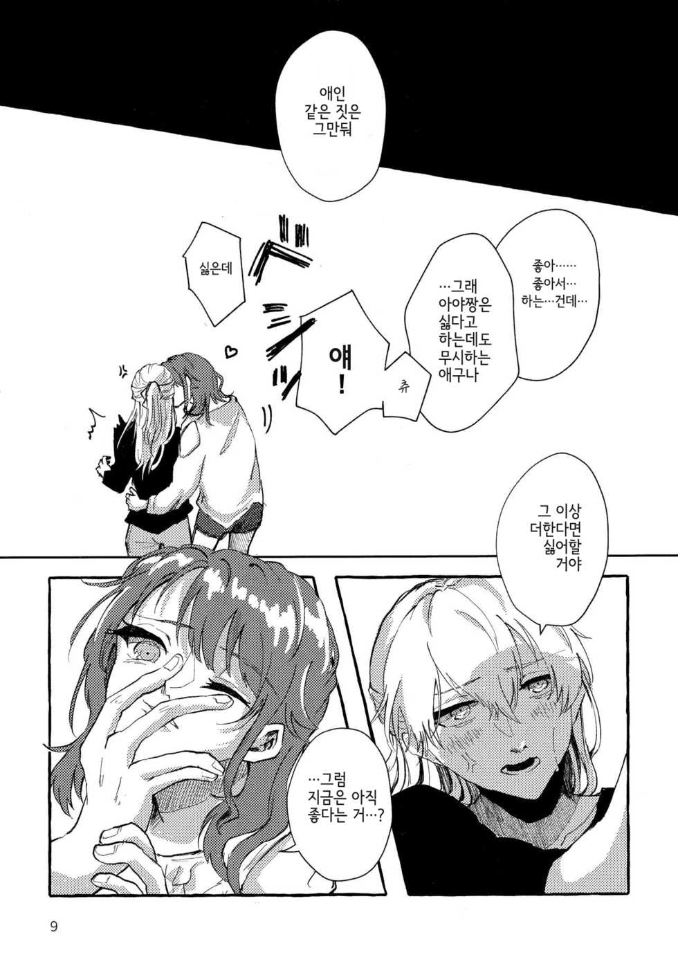 (BanG Dreamer's Party! 11th STAGE) [Ankoromochi (Anten)] Waruyoi | 와루요이 (BanG Dream!) [Korean] - Page 9