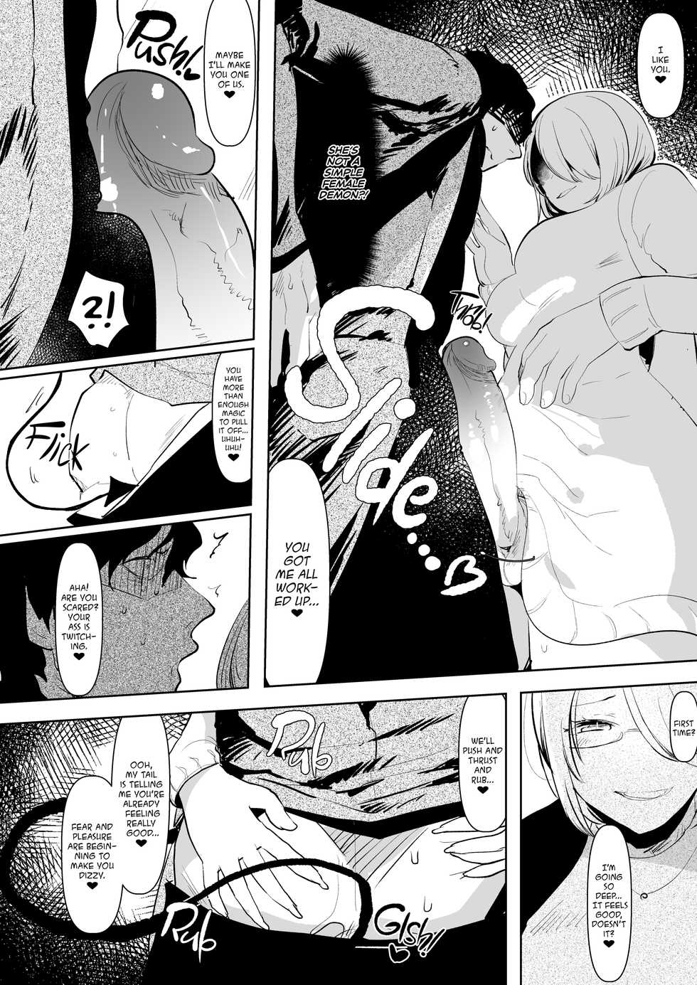 [Aimaitei (Aimaitei Umami)] Inma no Futanari Chinpo ni Haiboku Shita Taimashi no Ore wa... | That Time When I, an Exorcist, Lost to Futanari Demon Cock... [English] {2d-market.com} [Decensored] [Digital] - Page 10