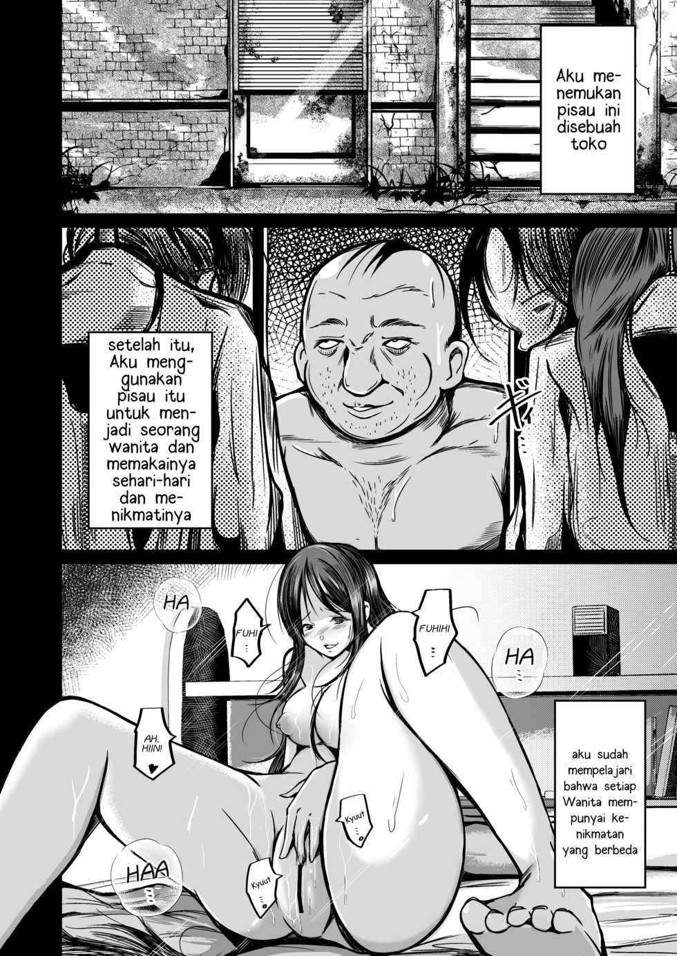 [Iwashita Shoten (Iwashita)] Kawaka Knife NEXT | Pisau yang membuatmu menjadi kulit NEXT [Indonesian] [15tl_ID] - Page 3
