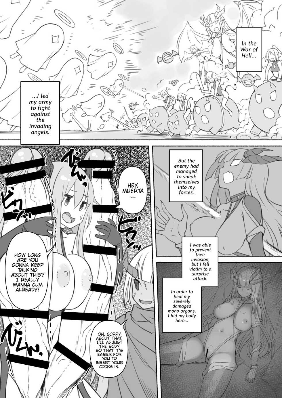 [AskRay (Bosshi)] Inma-san no Onaho Jijou 2 [English] {Hennojin} [Digital] - Page 3