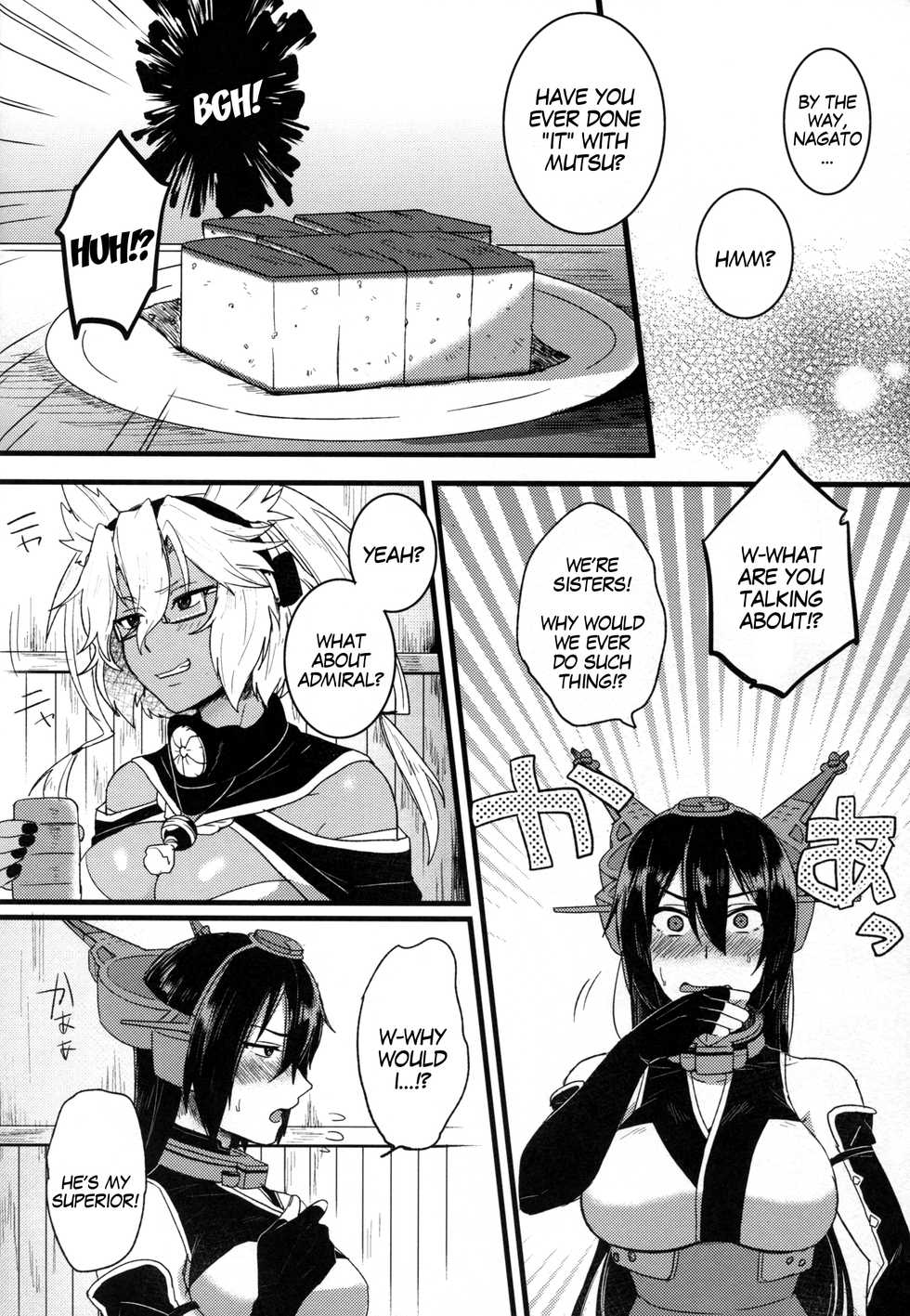 (Gunreibu Shuho & Houraigekisen Yo-i! Goudou Enshuu 3Senme) [Ikechika (Ikeshita Maue)] Musashi x Nagato Anthology "Beast Emotion" Ch. 1 (Kantai Collection -KanColle-) [English] [MegaFagget] [Decensored][+no pubes version] - Page 10