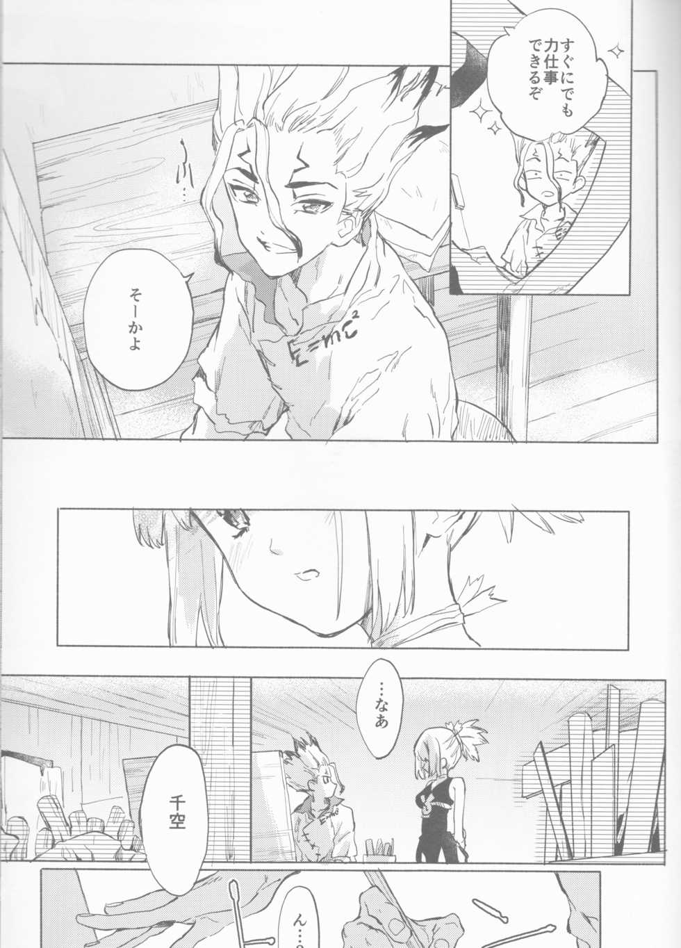 (The ROCK) [tcnc (Serizawa Nae)] HEAVENLY LOVER (Dr. STONE) - Page 10