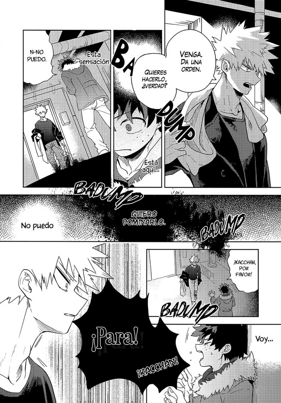 (Douyara Deban no Youda! 19) [Hokoushayou Shingou (Cai)] Antinomie Origin (Hokoushayou Shingou Sairokushuu Atsureki) (Boku no Hero Academia) [Spanish] - Page 21