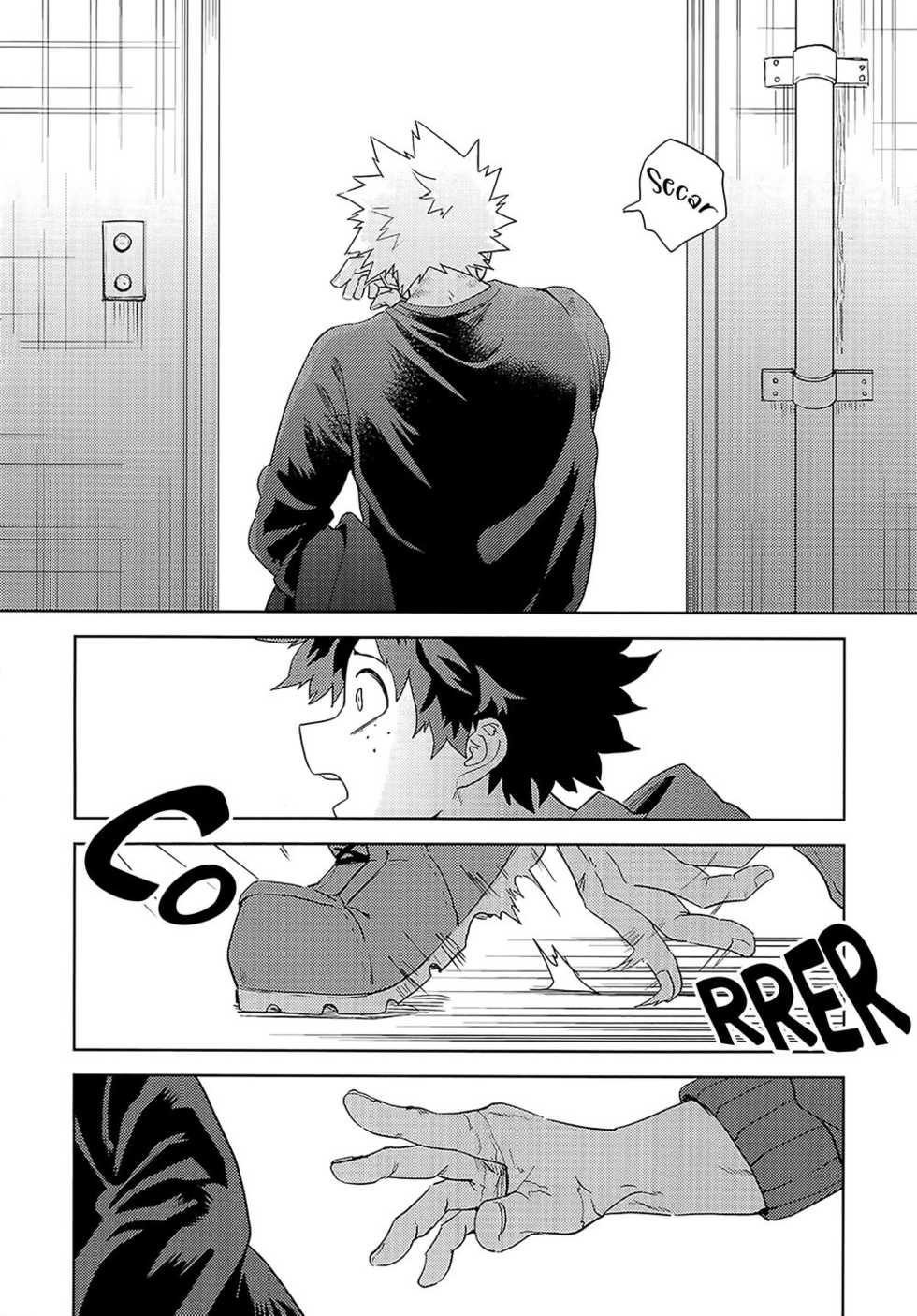 (Douyara Deban no Youda! 19) [Hokoushayou Shingou (Cai)] Antinomie Origin (Hokoushayou Shingou Sairokushuu Atsureki) (Boku no Hero Academia) [Spanish] - Page 39