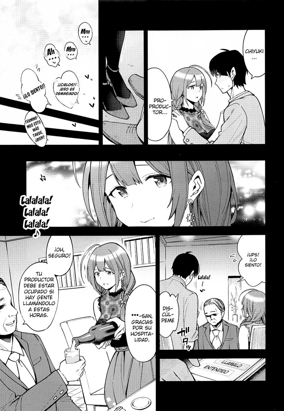 [SMUGGLER (Kazuwo Daisuke)] Night Blooming | FLORECIMIENTO NOCTURNO (THE iDOLM@STER: Shiny Colors) [Spanish] [Digital] - Page 5