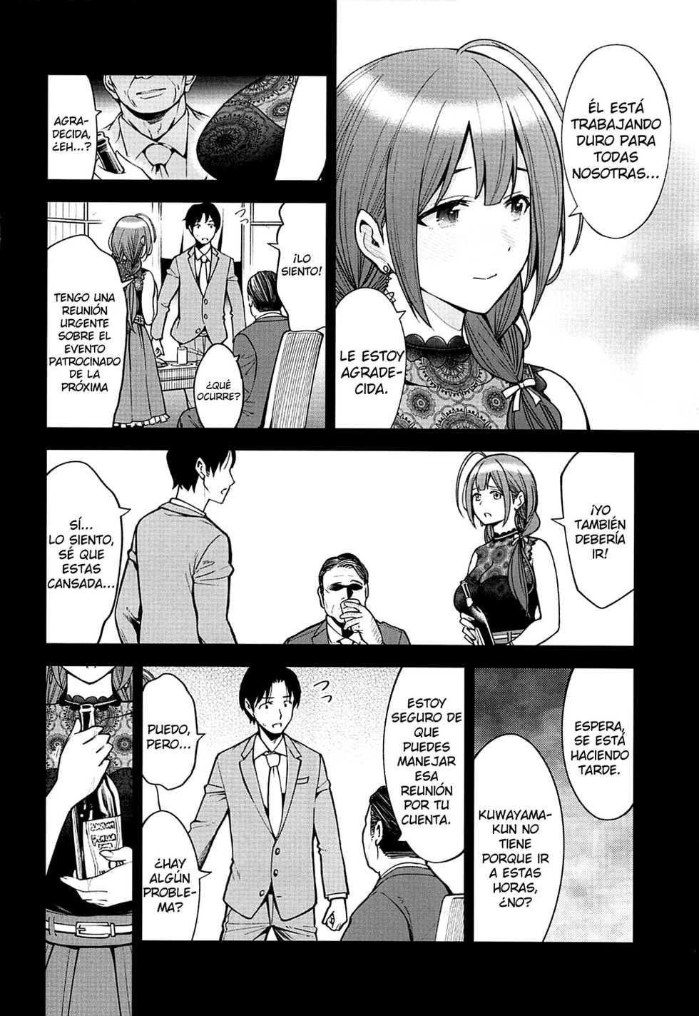 [SMUGGLER (Kazuwo Daisuke)] Night Blooming | FLORECIMIENTO NOCTURNO (THE iDOLM@STER: Shiny Colors) [Spanish] [Digital] - Page 6