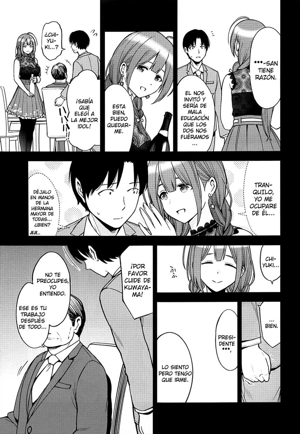 [SMUGGLER (Kazuwo Daisuke)] Night Blooming | FLORECIMIENTO NOCTURNO (THE iDOLM@STER: Shiny Colors) [Spanish] [Digital] - Page 7