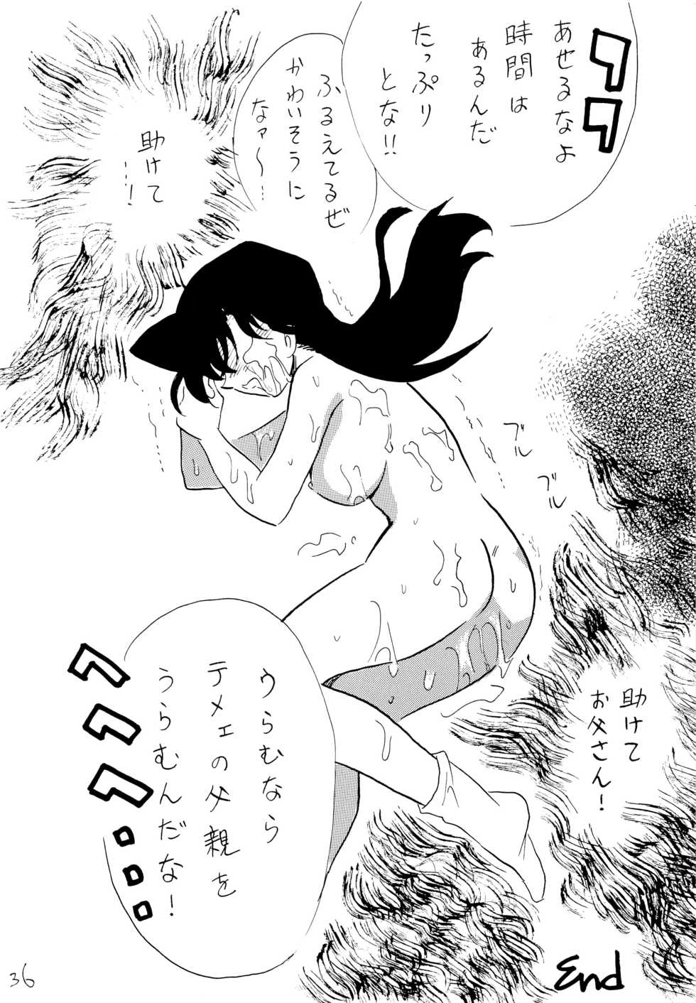 [Ginmomodou (Mita Satomi)] RAN (Detective Conan) - Page 35