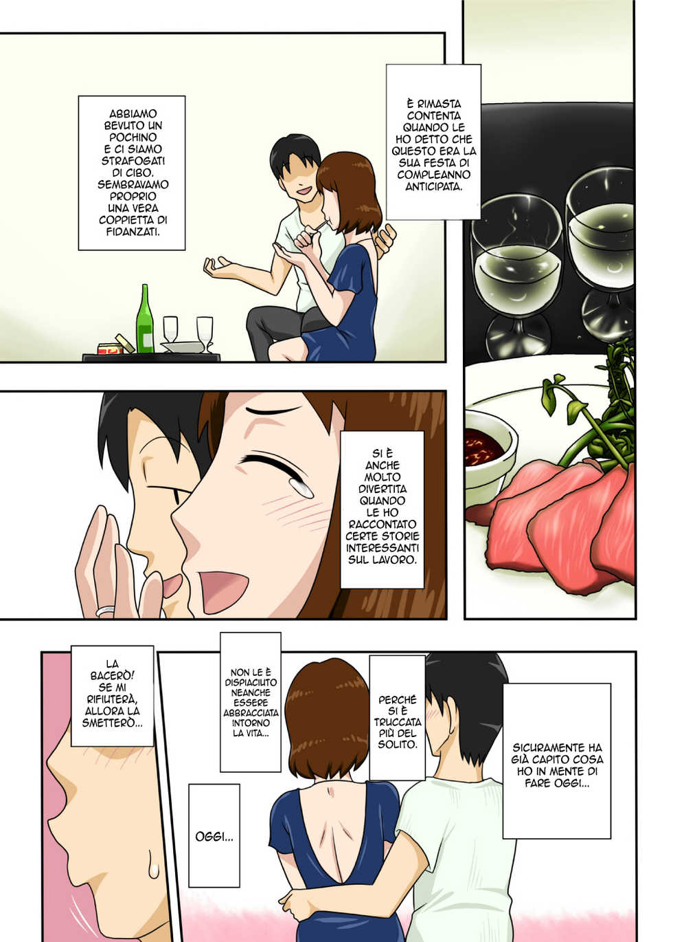 [Freehand Tamashii] Toiu Wake de, Zenra de Kaa-san ni Onegai Shite Mita (Toiu wake de, Kaa-san-tachi to Yattemita - That's why I fucked moms.) [Italian] [Digital] - Page 22