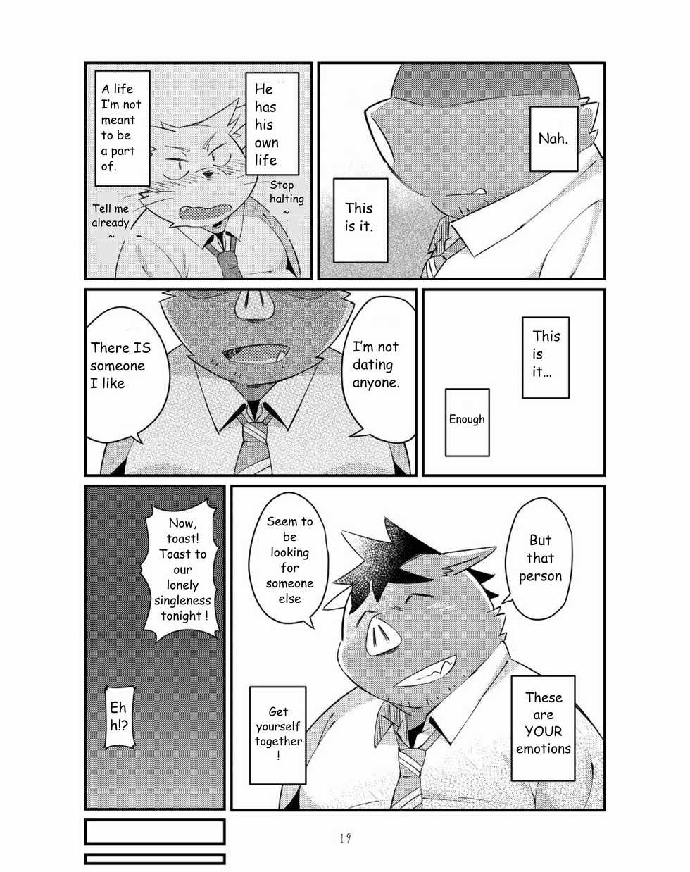 [ichijuu sansai (diru)] Ikawa Buchou to Inoue-kun to. [English] [Digital] - Page 18