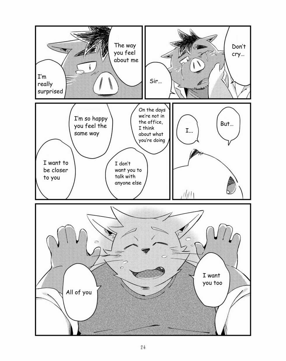 [ichijuu sansai (diru)] Ikawa Buchou to Inoue-kun to. [English] [Digital] - Page 23