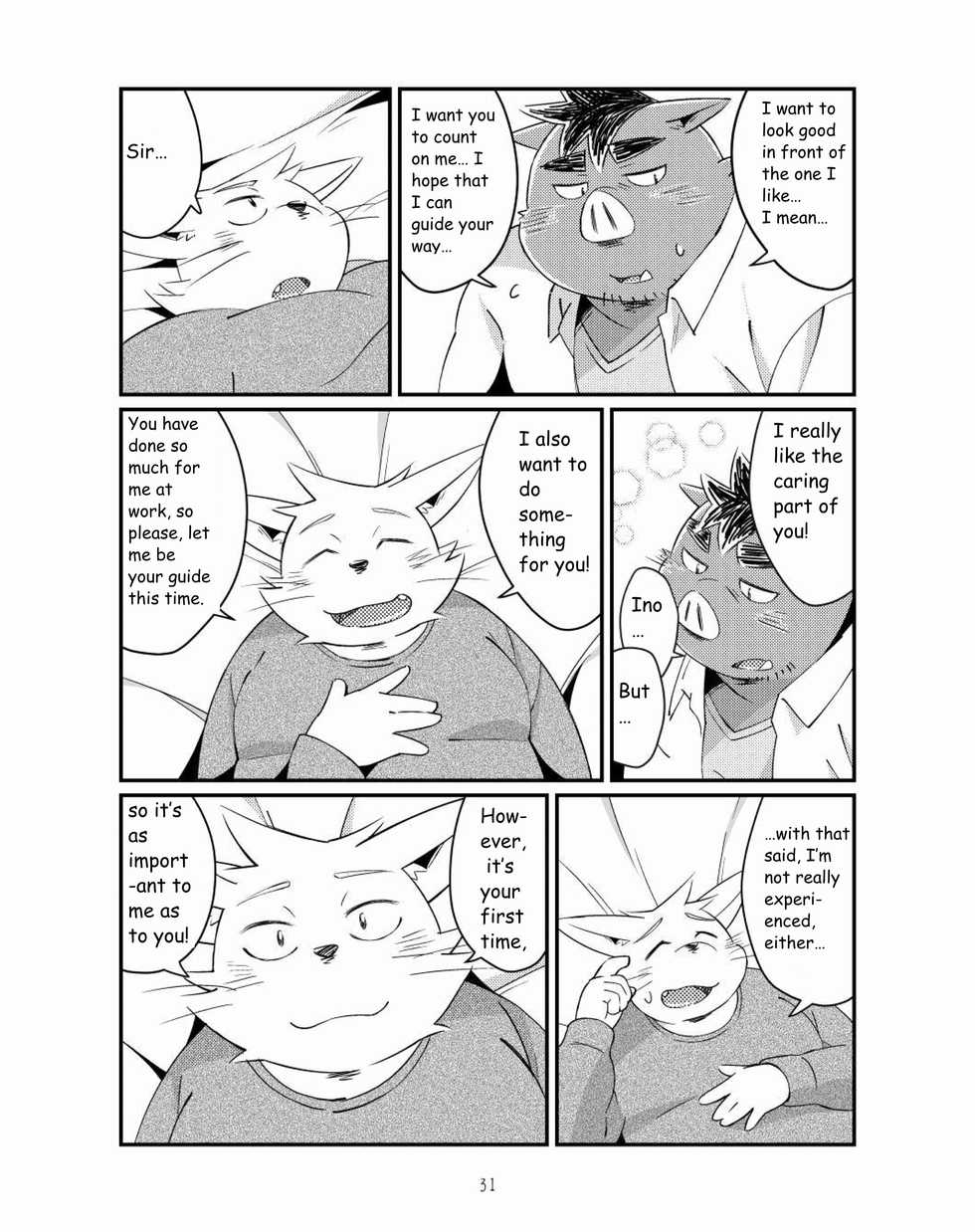 [ichijuu sansai (diru)] Ikawa Buchou to Inoue-kun to. [English] [Digital] - Page 30