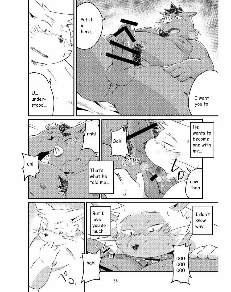 [ichijuu sansai (diru)] Ikawa Buchou to Inoue-kun to. [English] [Digital] - Page 35