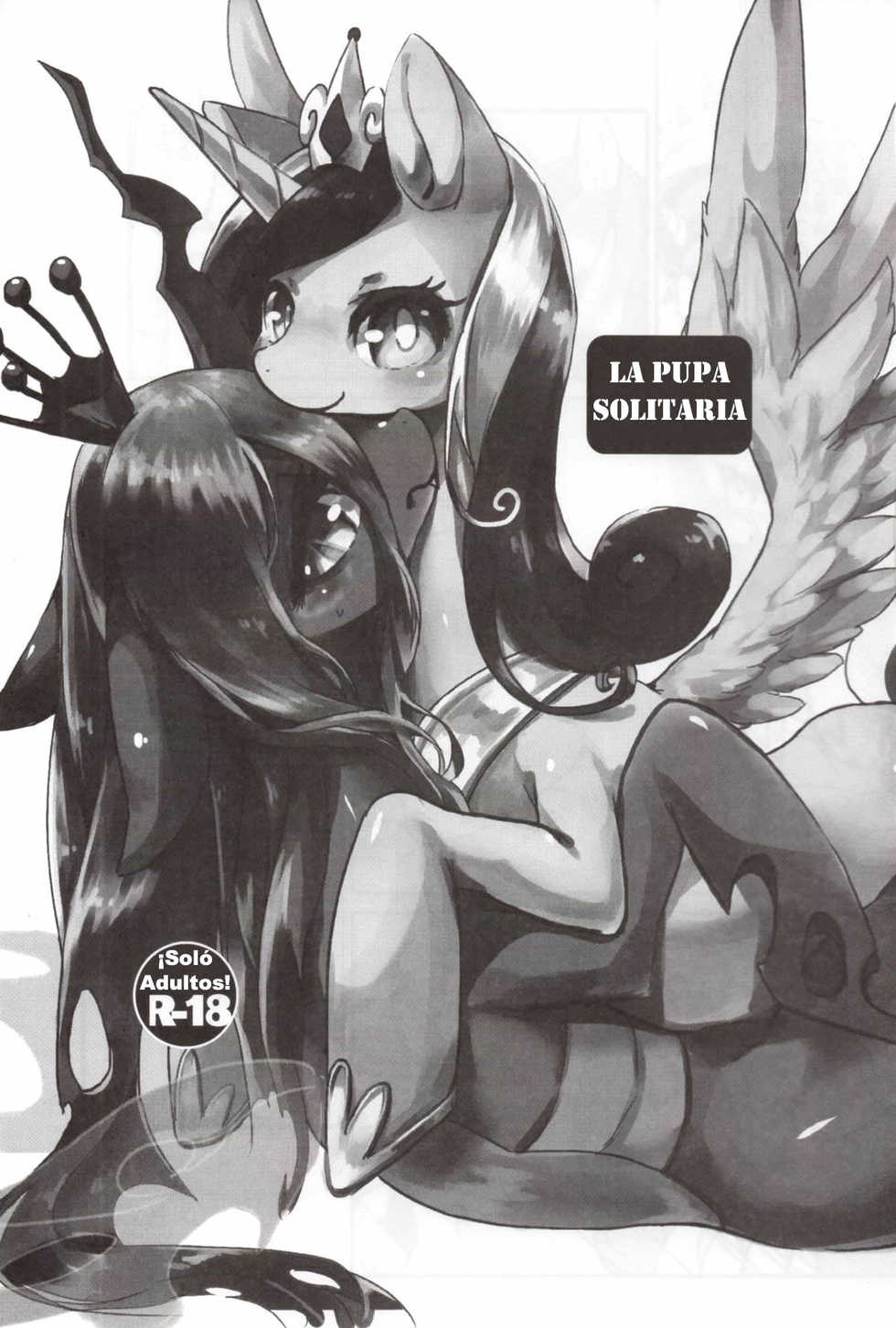 (Kansai! Kemoket 2) [Hoshi Futatsu. (Yoo Oona)] solitary pupa | La Pupa Solitaria (My Little Pony: Friendship is Magic) [Spanish] [Red Fox Makkan] - Page 2