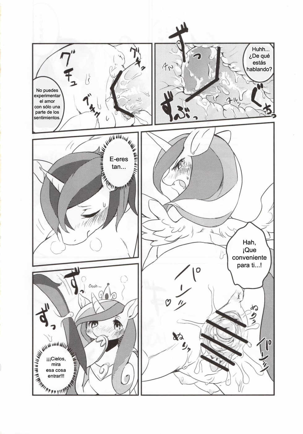 (Kansai! Kemoket 2) [Hoshi Futatsu. (Yoo Oona)] solitary pupa | La Pupa Solitaria (My Little Pony: Friendship is Magic) [Spanish] [Red Fox Makkan] - Page 13