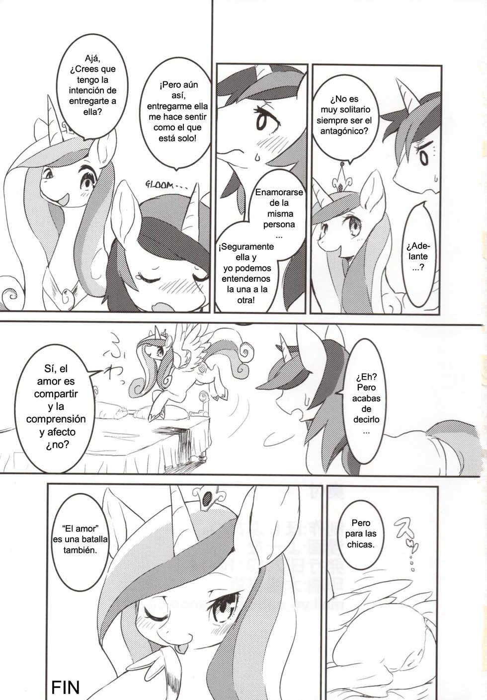 (Kansai! Kemoket 2) [Hoshi Futatsu. (Yoo Oona)] solitary pupa | La Pupa Solitaria (My Little Pony: Friendship is Magic) [Spanish] [Red Fox Makkan] - Page 24