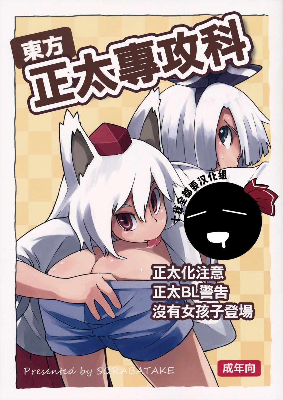 (C87) [Sorabatake (D@i)] Touhou Shota Senkouka | 東方正太專攻科 (Touhou Project) [Chinese] [十的我全都要汉化组] - Page 1