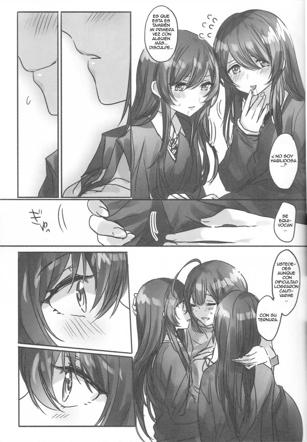 (Utahime Teien 20) [Tsuki no Uragawa (Romi)] Koufuku no Katachi (THE IDOLM@STER: Shiny Colors) [Spanish] [Nekomi Fans] - Page 8