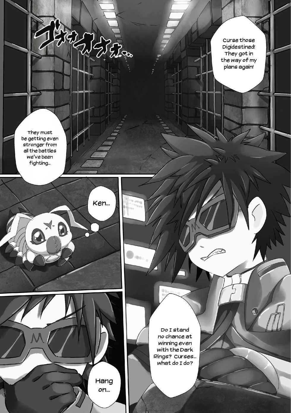 [Toiro no Iro (Jyunintoiro)] Watashi no Honne. - My real intention (Digimon) [English] [Digital] - Page 2