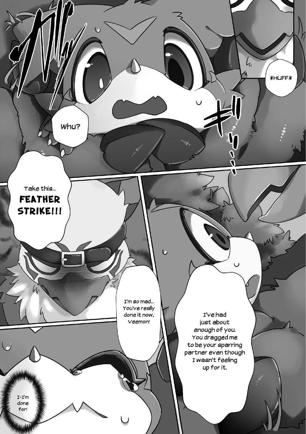 [Toiro no Iro (Jyunintoiro)] Watashi no Honne. - My real intention (Digimon) [English] [Digital] - Page 5
