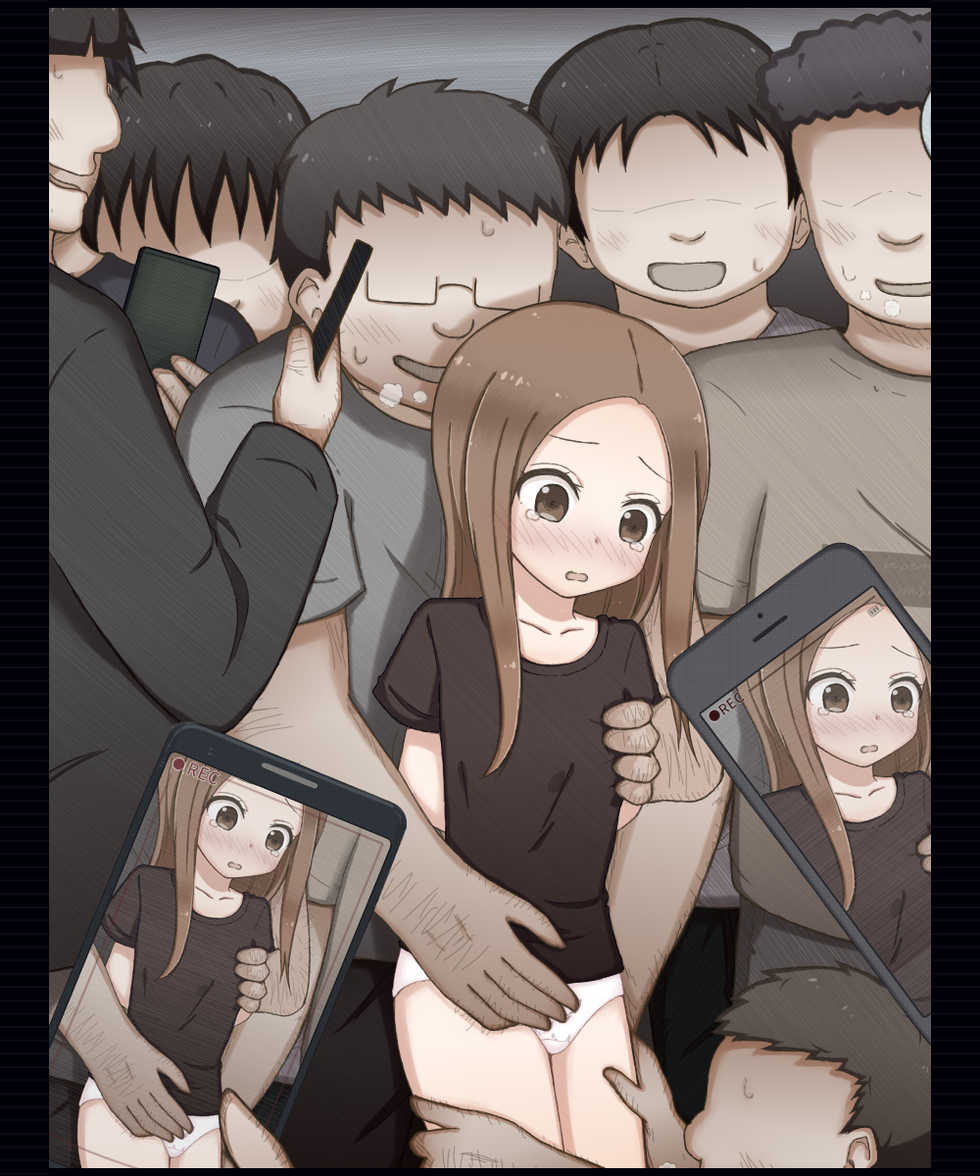 [Rinrin Tokoro (rinrin)] Kimoota ni Shuudan Chikan Sarechau Takagi-san no Hanashi (Karakai Jouzu no Takagi-san) - Page 11