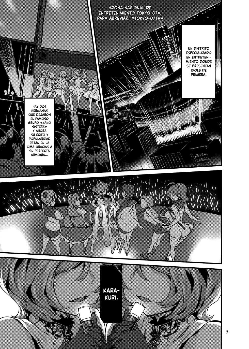 [LAMINARIA (Shiokonbu)] Twin x Sense (Tokyo 7th Sisters) [Spanish] [NekoCreme] [Digital] - Page 2