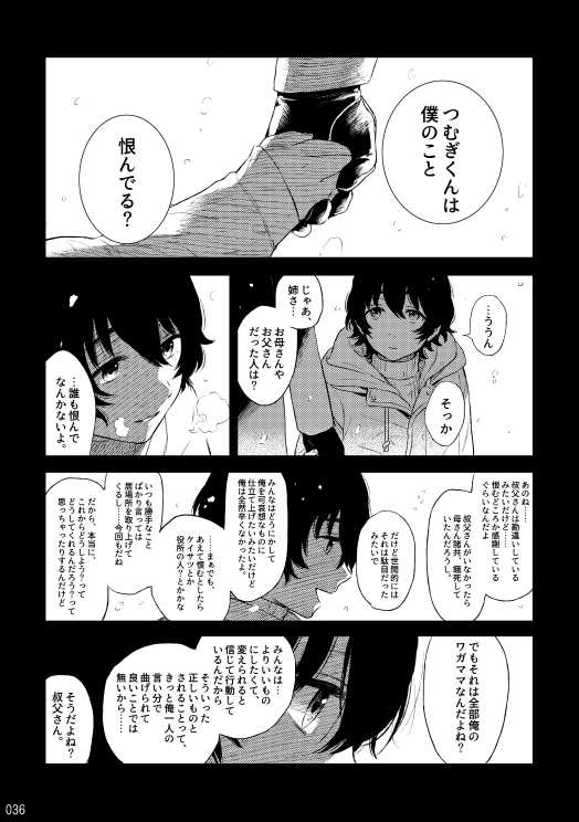(brilliant days 10) [Sessokudoubutsu Kyoukai (Funamushi)] Blue Silence (Ensemble Stars!) - Page 35