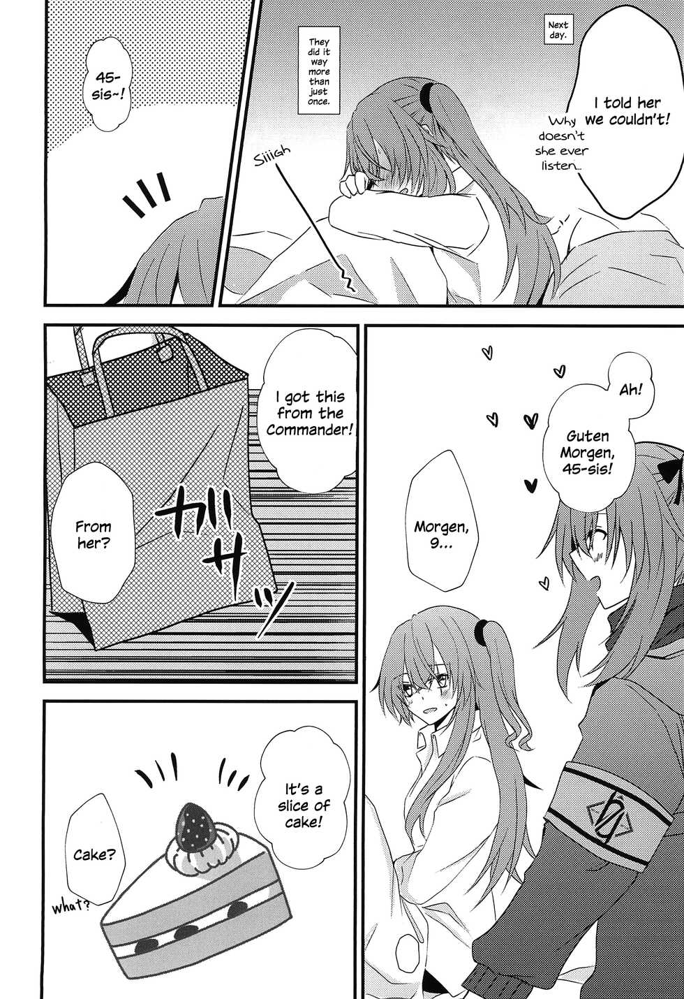 (C95) [azisaikyou (monochrome)] Secret Night (Girls' Frontline) [English] [MMAG Translations] - Page 22