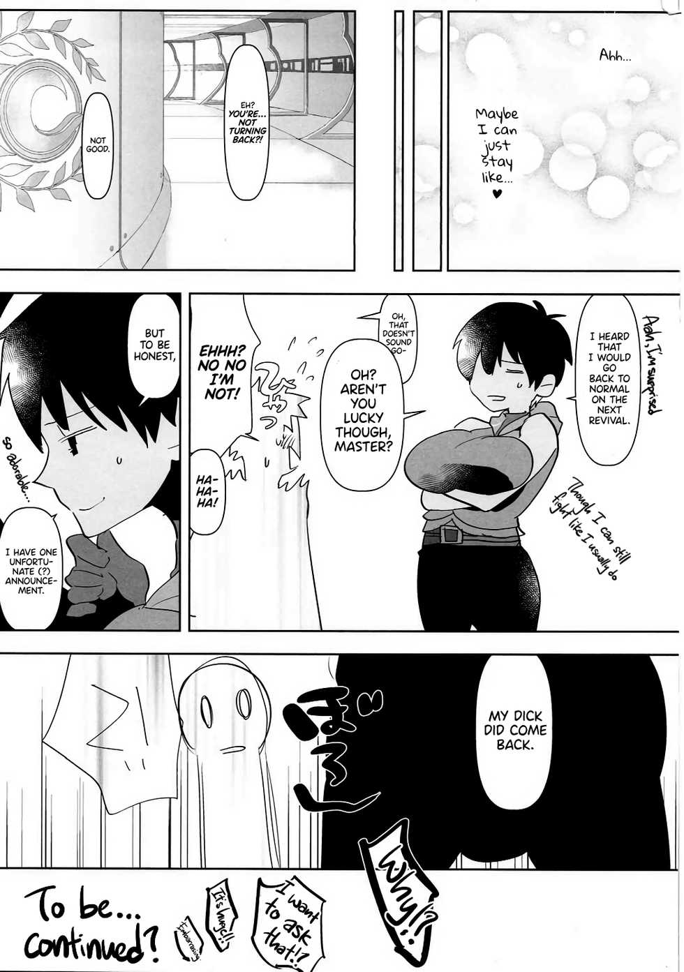 (Futaket 13.5) [Aimaitei (Aimaitei Umami)] TS Shita Eiyuu ni Fudeoroshi Shitemorau Hon | A Story About Giving a TS'd Servant His First. (Fate/Grand Order) [English] [UncontrolSwitchOverflow] - Page 24