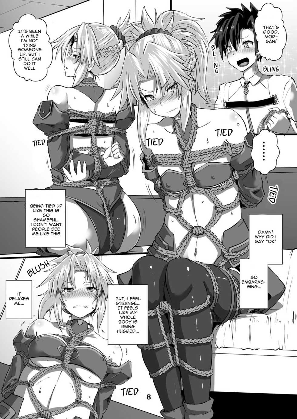 [Arachno☆Mania (Kumoemon)] Mor-san Shibarasete!! (Fate/Grand Order) [English] [Digital] - Page 7