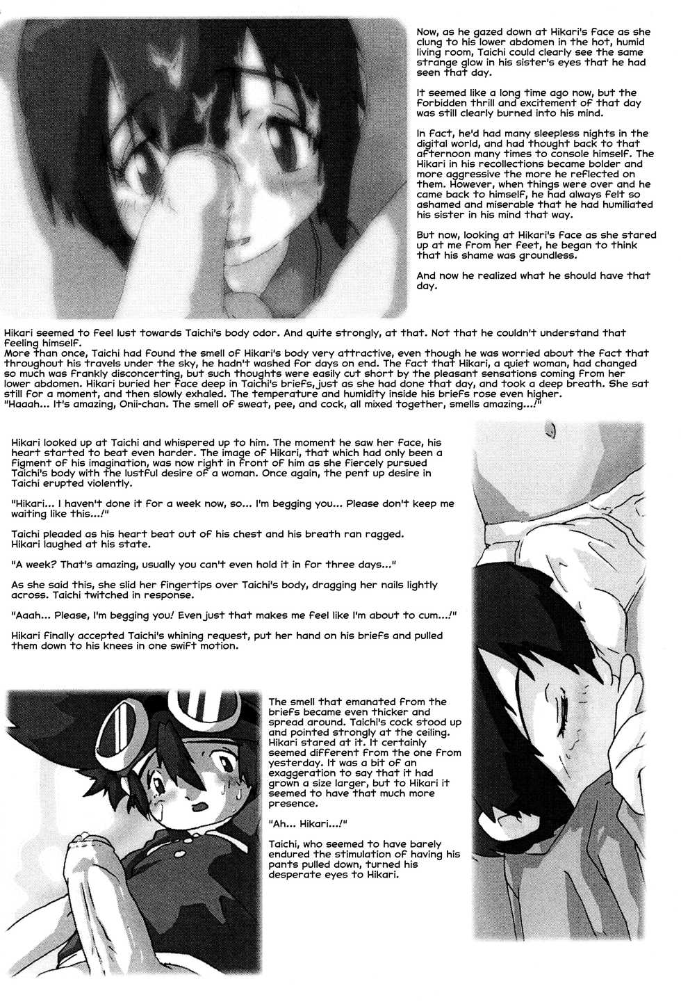 (Puniket 10) [COUNTERPARTS (Gabagobogebe)] Delicate Sound of Thunder (Digimon Adventure) [English] [BanjoFuzz] - Page 12