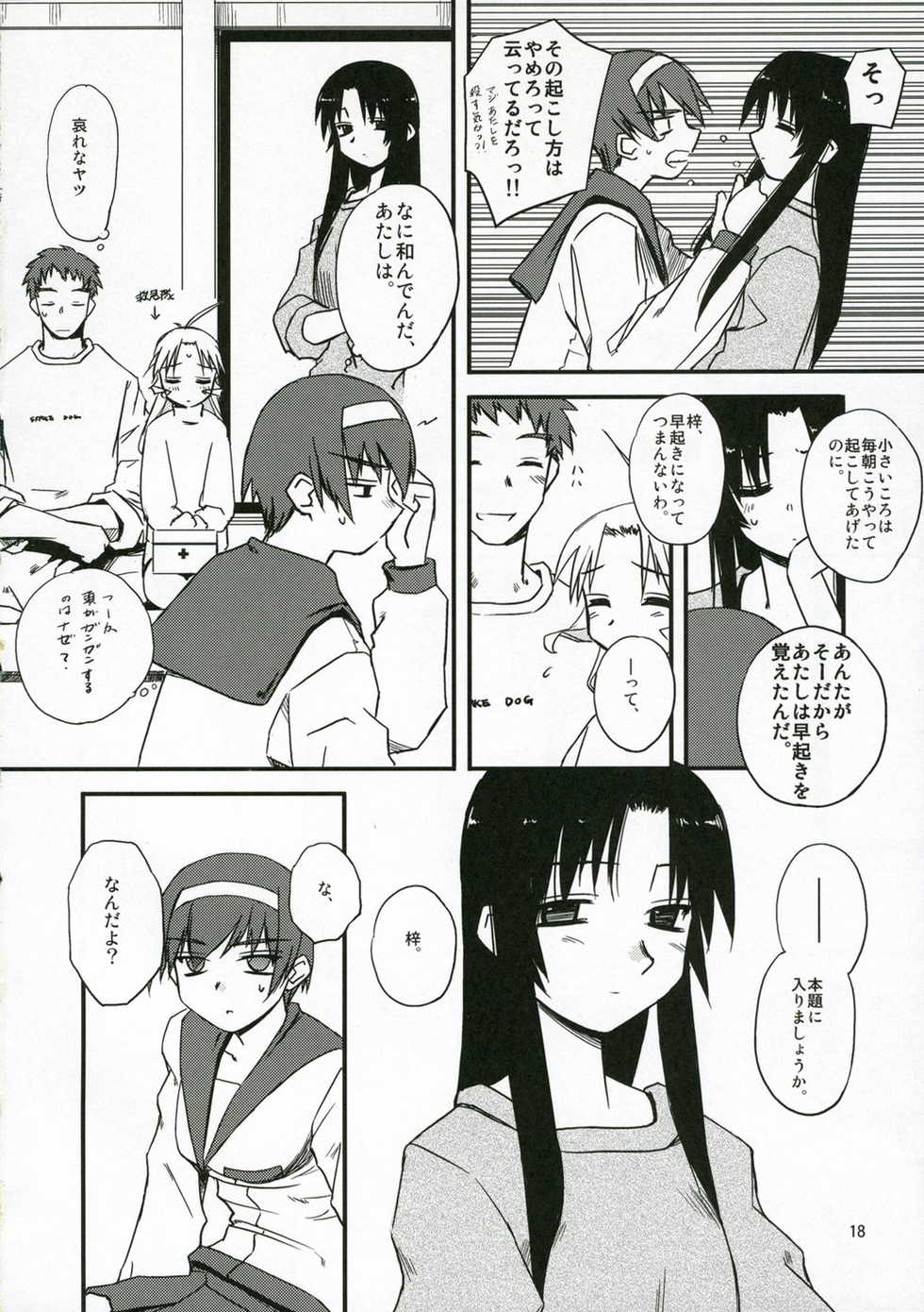 (C70) [Tear Drop (tsuina)] Sisters 2 (Kizuato) - Page 17