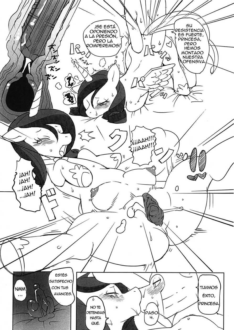 (C83) [Sindoll(Various)] Mi Sukebe Pony, Eromanga es Magia (My Little Pony: Friendship is Magic) [Uncensure] [Spanish] [Red Fox Makkan] - Page 3