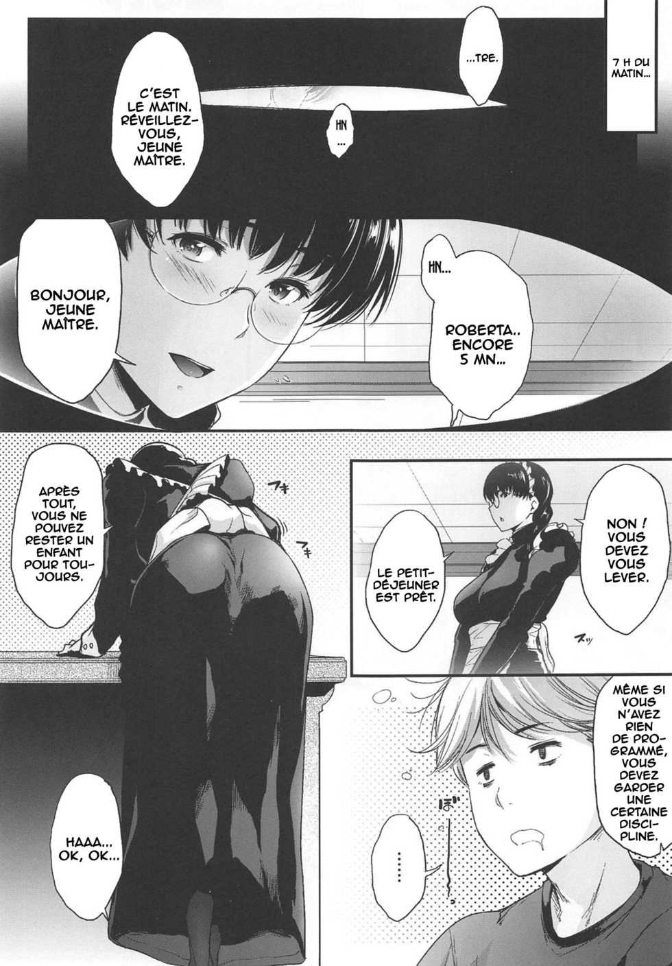 (C96) [O.S (Barlun)] Waka-sama to Maid (Black Lagoon) [French] [O-S] - Page 4