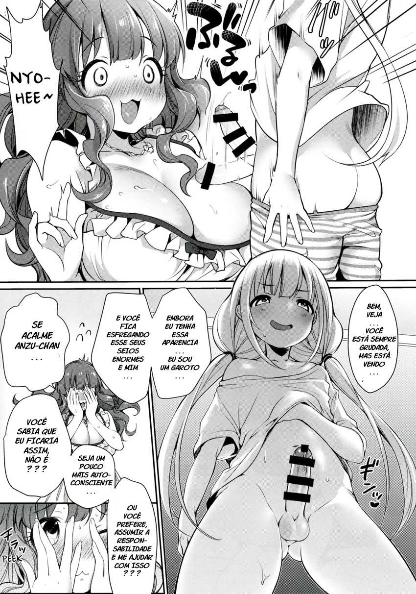 (C92) [Super Ichigo-chan (Misaoka)] Ankira!! Kyoukoikyoku (THE IDOLM@STER CINDERELLA GIRLS) [Portuguese-BR] - Page 6