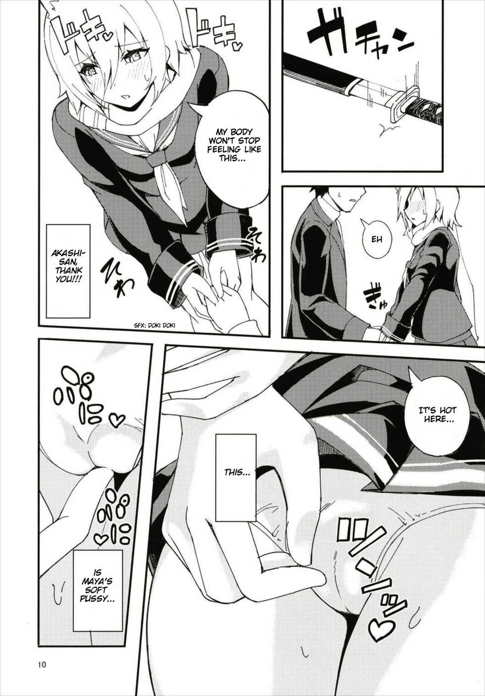 (C93) [Kamico! (Mocco)] Hood, Maya no Koukando ga Agari Sugita. | Hood and Maya's affection has risen too much. (Azur Lane) [English] [LunaticSeibah] - Page 10