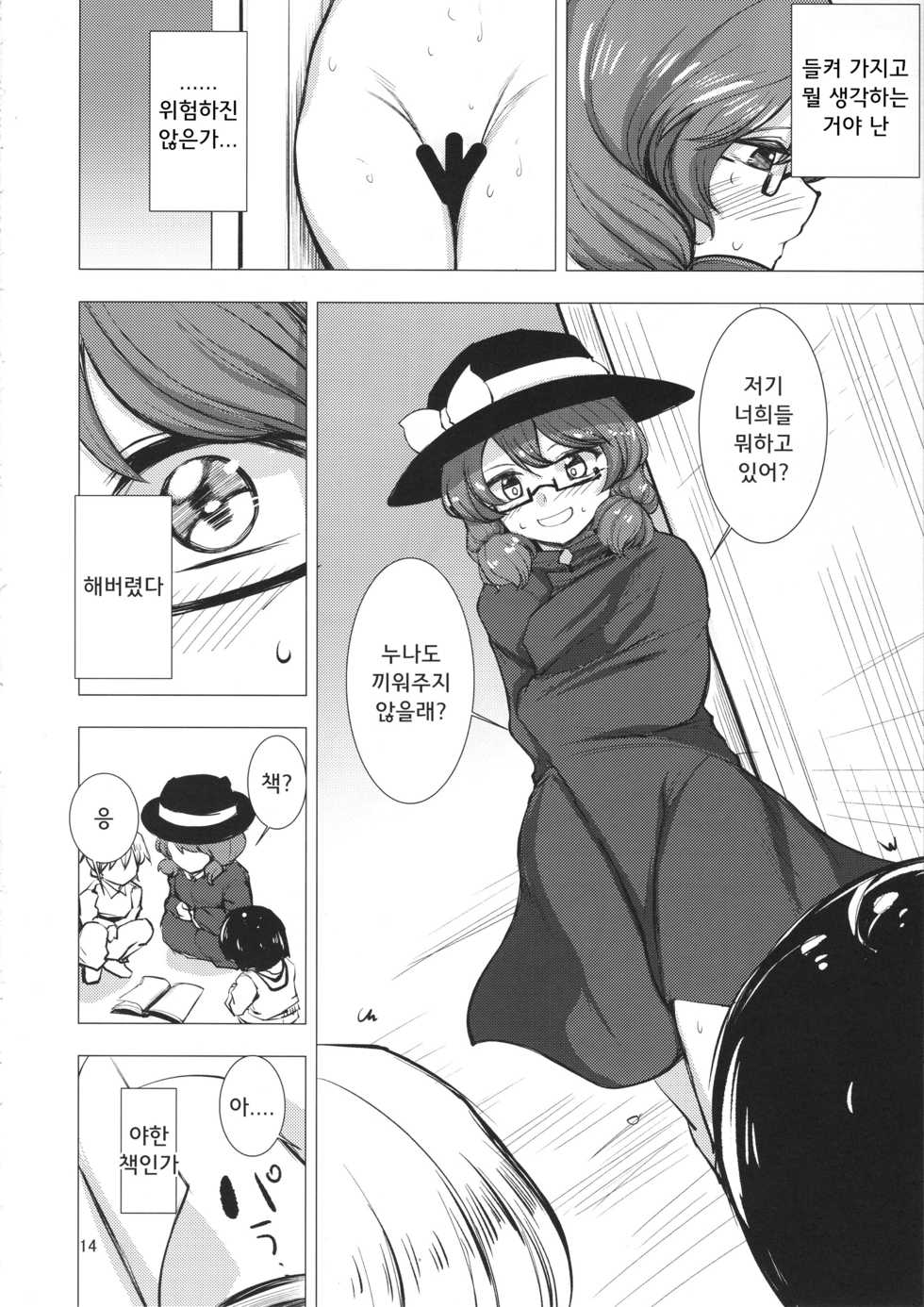 (Reitaisai 16) [Chicken Nugget Gyuuniku Aji (Sadahiro)] Sumireko-chan Mezameru | 스미레코쨩 눈을 뜨다 (Touhou Project) [Korean] - Page 13